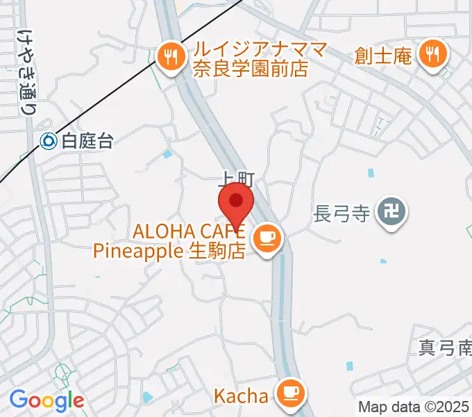 北コミュニティセンター ISTAはばたきの地図