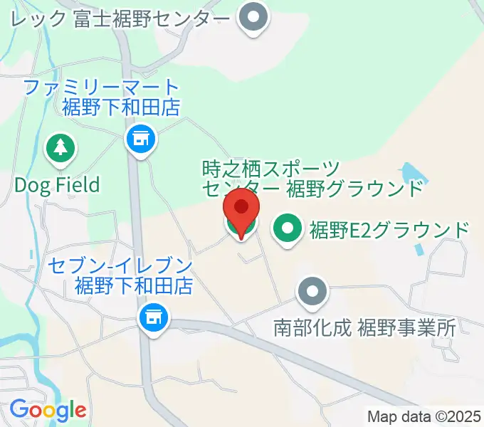 時之栖スポーツセンター 裾野グラウンドの地図