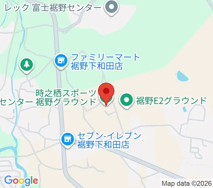 時之栖スポーツセンター 裾野グラウンドの地図