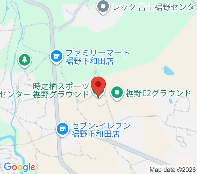 時之栖スポーツセンター 裾野グラウンドの地図