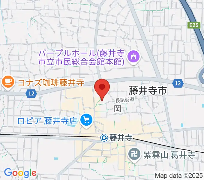 ひろみ音楽教室の地図