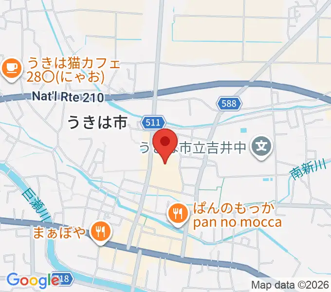 タカトリグループホールディングス白壁ホールの地図