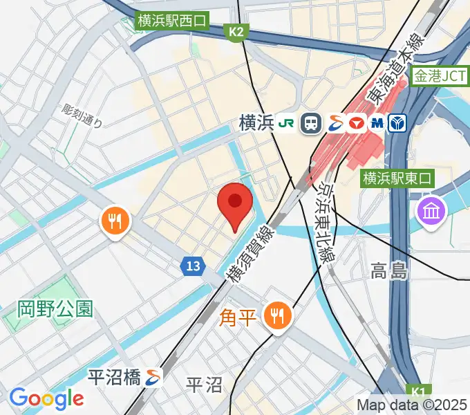 1000 CLUBの地図