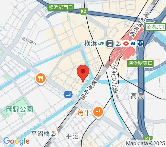 1000 CLUBの地図