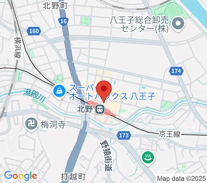 スタジオ・ラクスタの地図