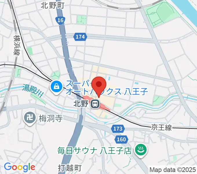 スタジオ・ラクスタの地図