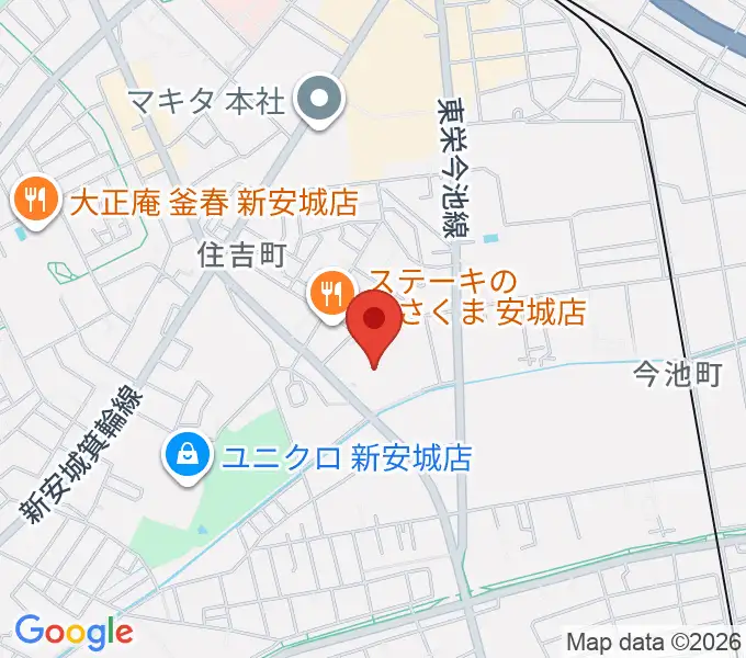 ボーカル教室かのんの地図