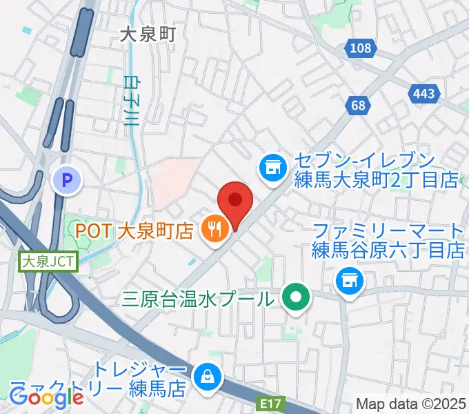 Studio Forteの地図