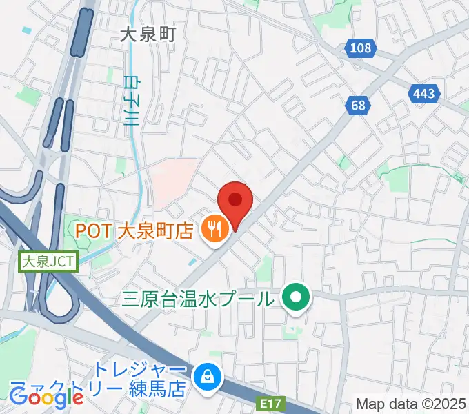 Studio Forteの地図