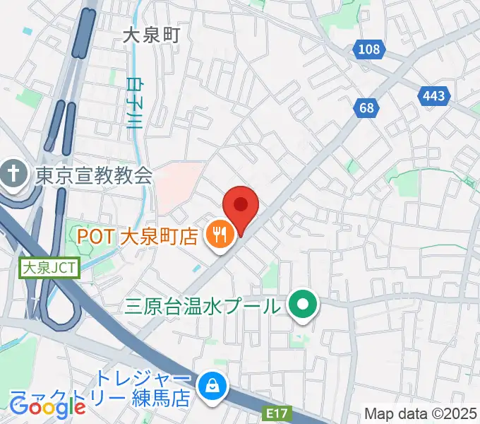 Studio Forteの地図