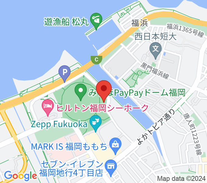 よしもと福岡 大和証券/CONNECT劇場の場所