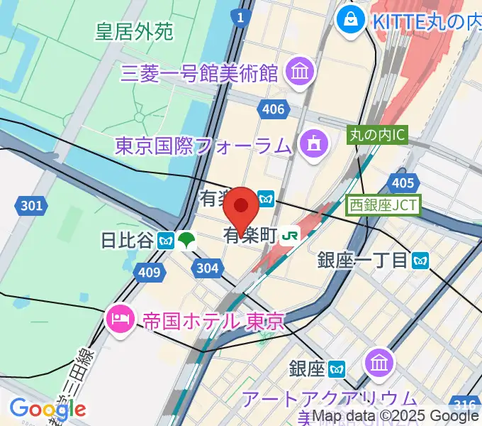 よしもと有楽町シアターの地図