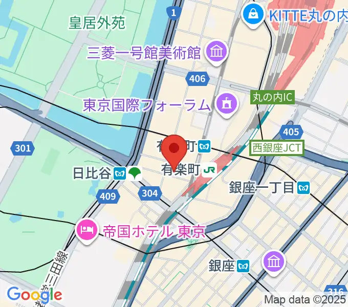 よしもと有楽町シアターの地図