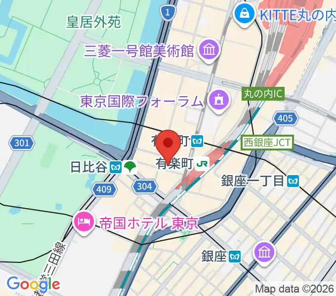 よしもと有楽町シアターの地図