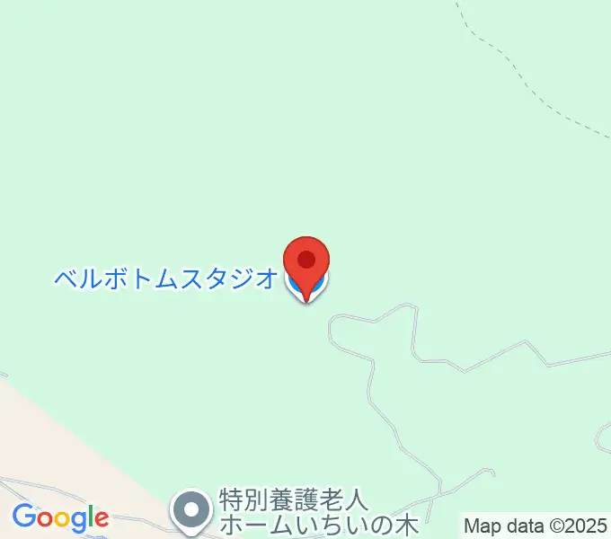 ベルボトムスタジオの地図