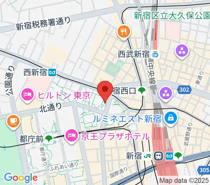 SOMPO美術館の地図