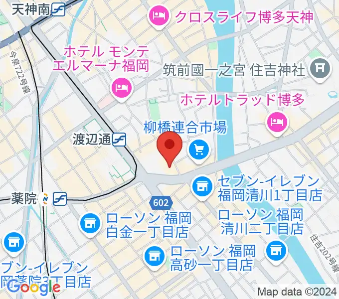 福岡HEACON LABOの地図