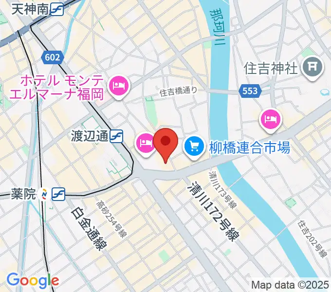 福岡HEACON LABOの地図