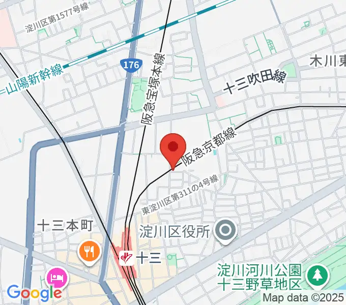 Lan Music Studioの地図