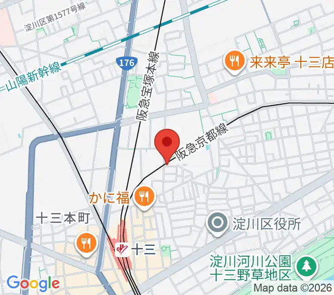 Lan Music Studioの地図