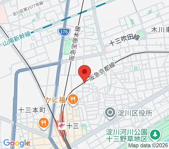 Lan Music Studioの地図