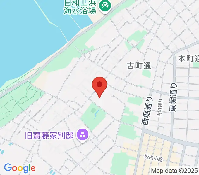 新潟市美術館の地図
