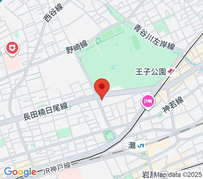 横尾忠則現代美術館の地図
