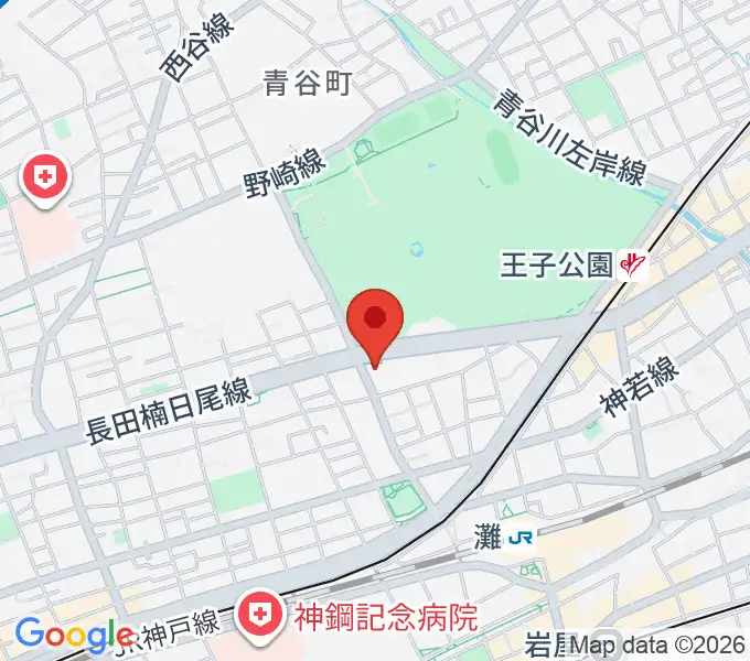 横尾忠則現代美術館の地図