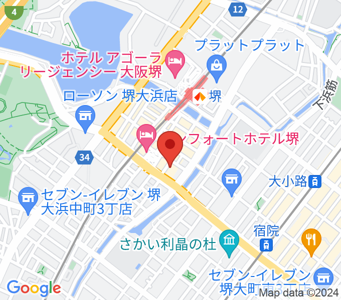 スタジオNoi 堺の場所