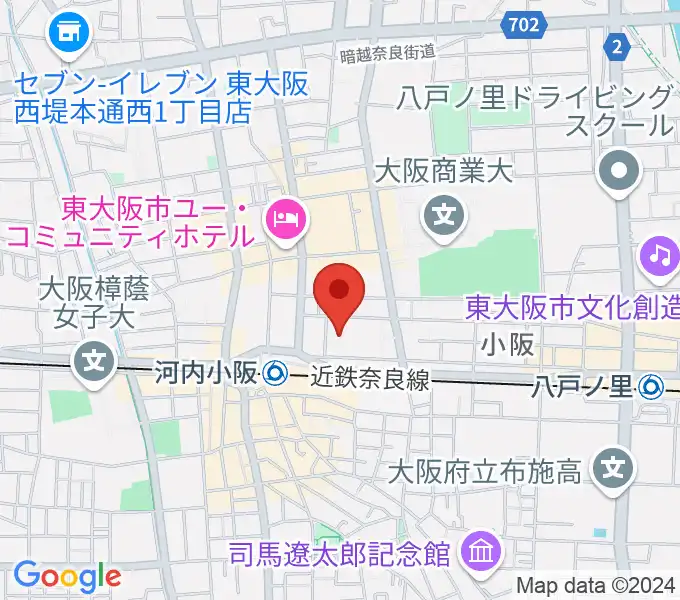 STUDIO 525の地図