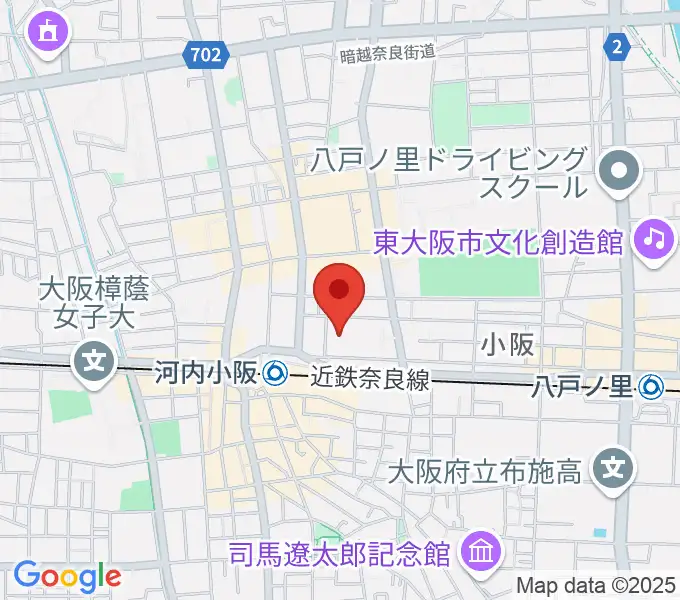 STUDIO 525の地図