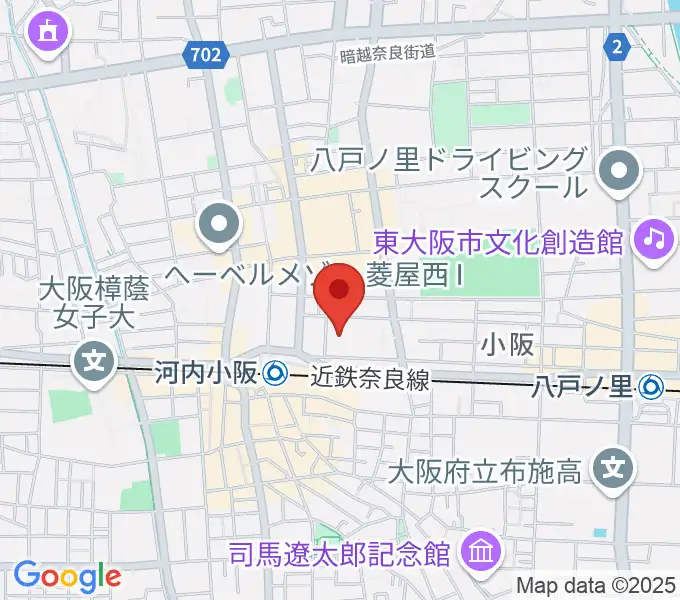 STUDIO 525の地図