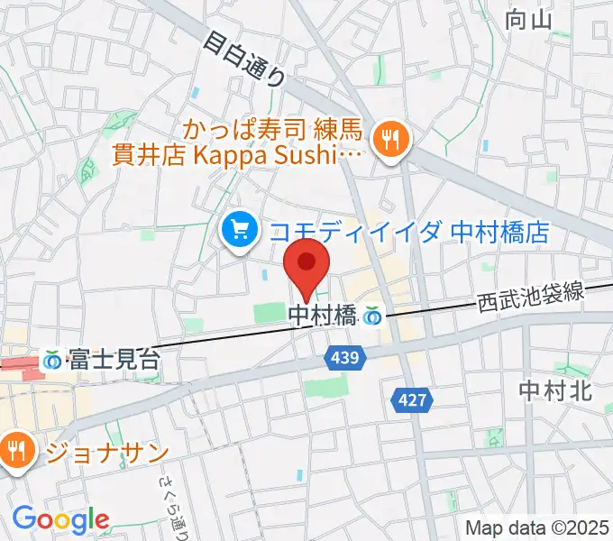 練馬区立美術館の地図