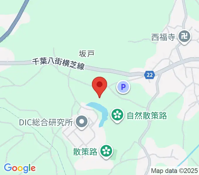 DIC川村記念美術館の地図