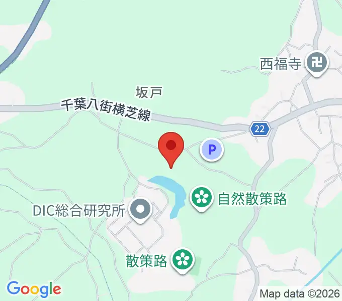 DIC川村記念美術館の地図