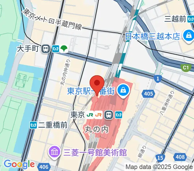 東京ステーションギャラリーの地図