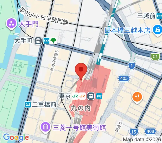 東京ステーションギャラリーの地図