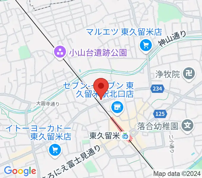 スタジオsus４の地図