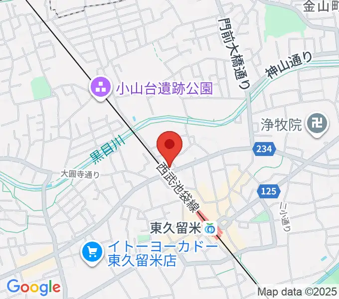 スタジオsus4の地図