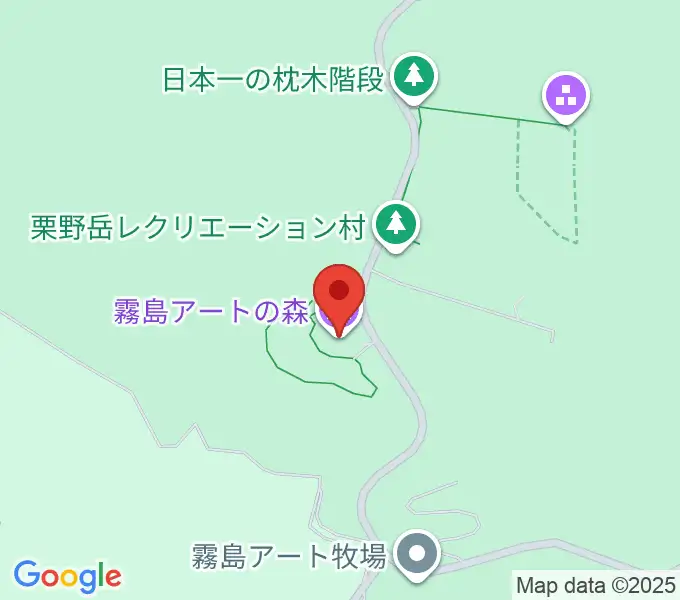 霧島アートの森の地図