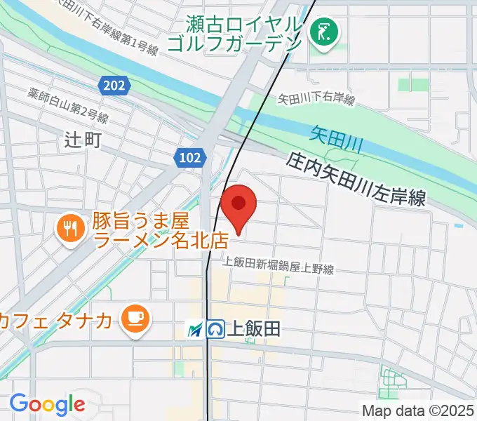 リアラウンズの地図