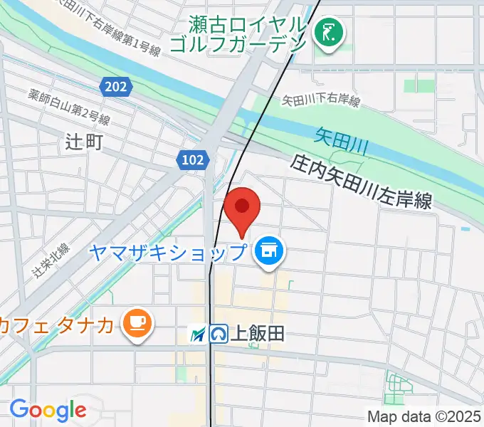 リアラウンズの地図