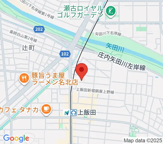 リアラウンズの地図