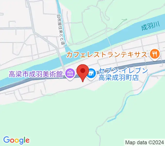 たいこまるプラザ 伊藤記念ホールの地図