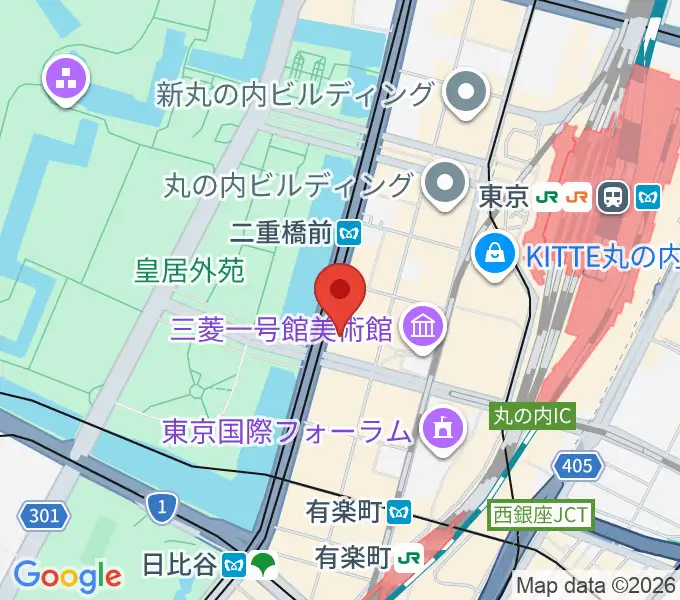 静嘉堂@丸の内 静嘉堂文庫美術館の地図