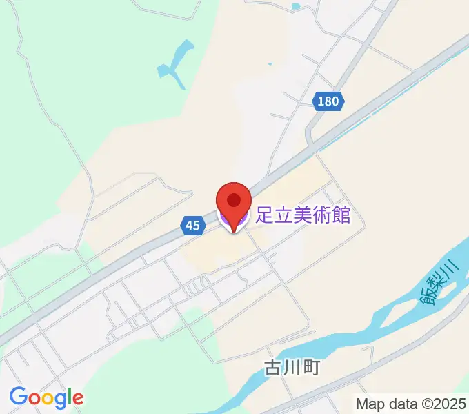 足立美術館の地図