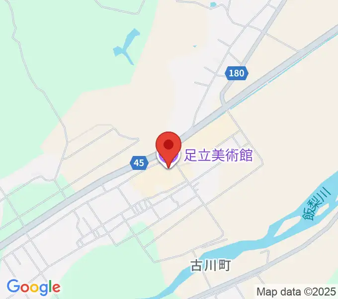 足立美術館の地図