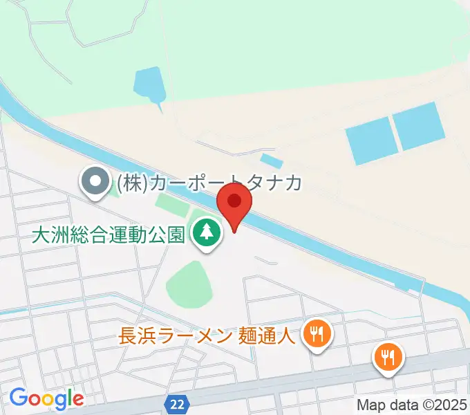 サイクルショップコダマ大洲アリーナの地図