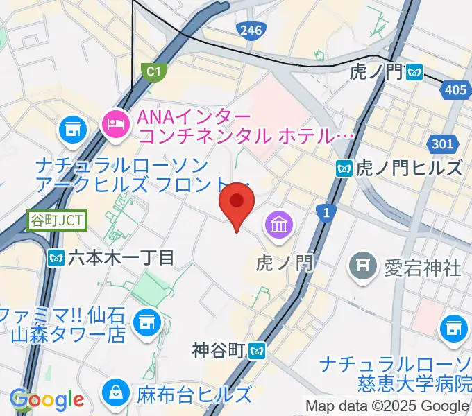 菊池寛実記念 智美術館の地図