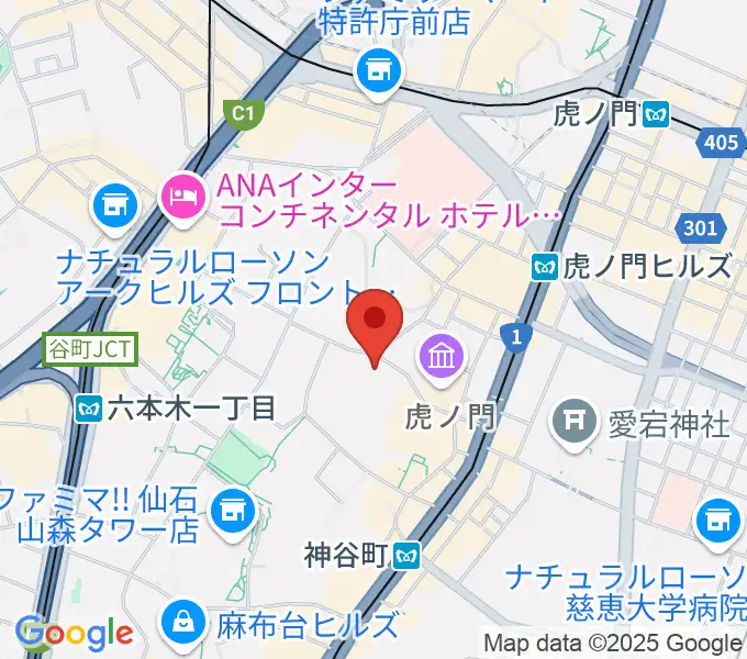菊池寛実記念 智美術館の地図